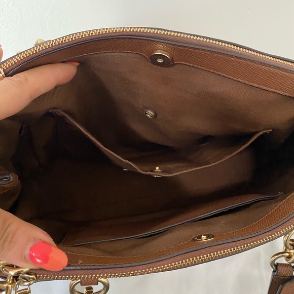 Coach Christine Double Zipper Carryall Bag - Picture 5 of 15